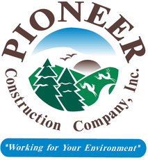 pioneerlogo Pioneer Construction Company Logo