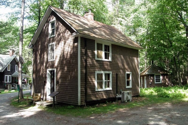 Outside view of the ice house