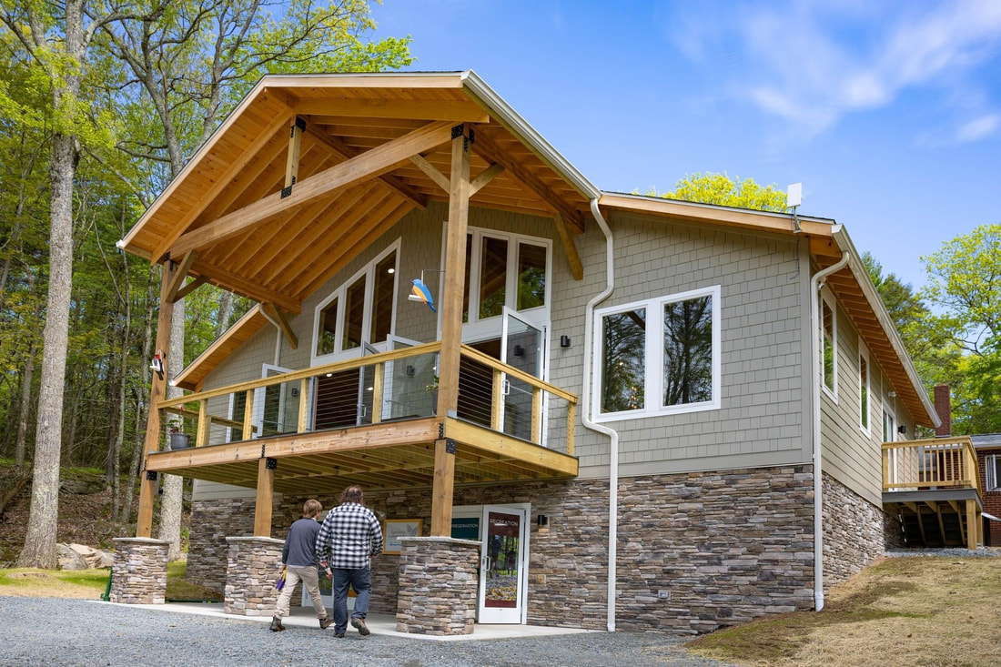 Outside view of the Environmental Education Center